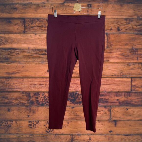 5 for $25🔥Ana Skinny Maroon Pants Large - Picture 1 of 5